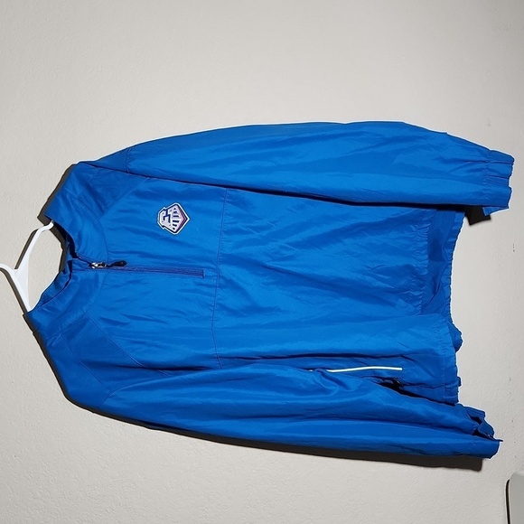 WP Golf Jacket Mens Weatherproof Wind Breaker Size XXL Blue - Picture 1 of 12